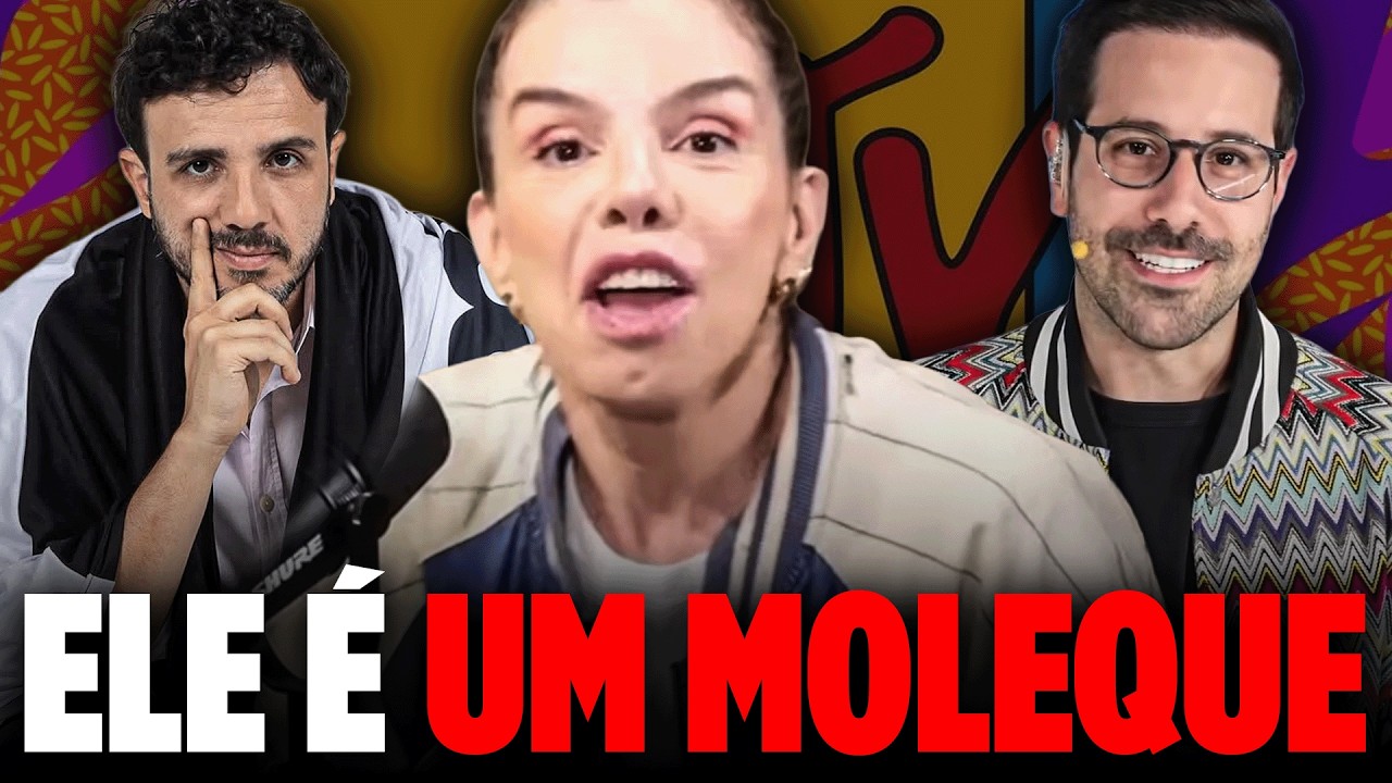 PENÉLOPE NOVA PERDEU A LINHA COM O RENAN AO VIVO