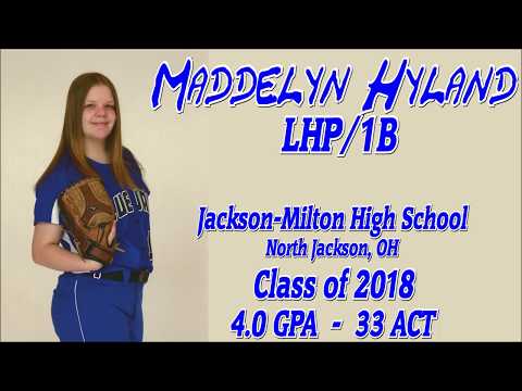 Maddelyn Hyland - Class of 2018 - Softball - LHP