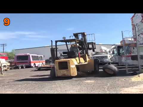 Forklift Fails Top 10 Compilation