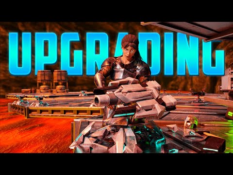 Insane SOLO Progress On My Lava Base Day 1 - ARK