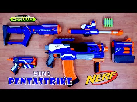 Nerf Modulus PENTA-STRIKE | 5-in-1 Blaster