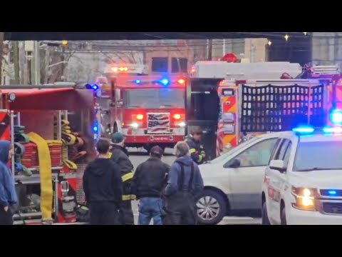 Passaic Fire Department Engine 4 and Paterson Fire Department RAC-1 Responding 1-10-26