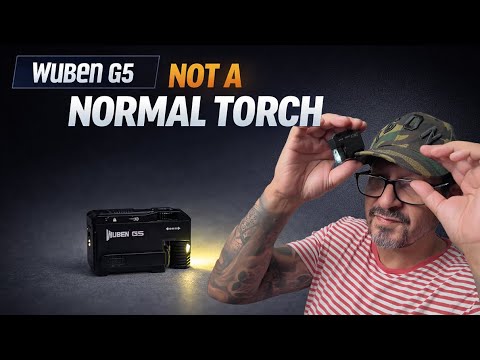 This Flashlight Is WAY More Useful Than It Looks Wuben G5 Review