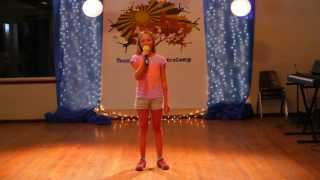 preview picture of video 'Summer 2014 Session 2 MS/ES Musical Showcase - Abby Kreutz Count on Me'