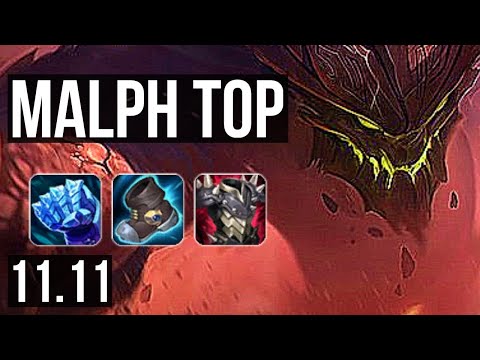 MALPHITE vs VLADIMIR (TOP) | 73% winrate, 1/2/13 | KR Master | v11.11