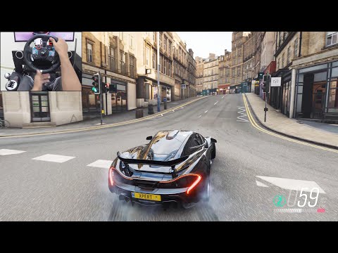 McLaren P1 - Forza Horizon 4 | Logitech g29 gameplay