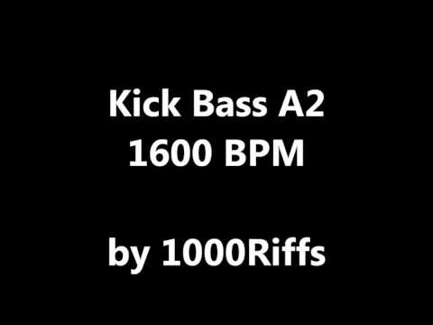 Kick Bass Drum A2 : 1600 BPM - Beats Per Minute
