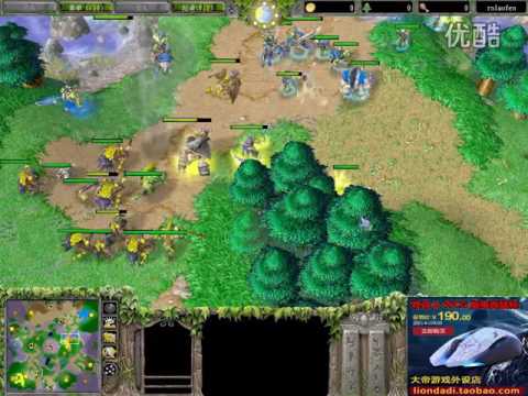 【神装对决 各领风骚】魔兽争霸大帝解说 Nicker vs ZDR LR