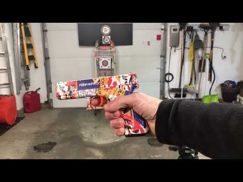 Demo & FPS Test: HIKEWINTOYS Manual Glock Style Gel Ball Blaster