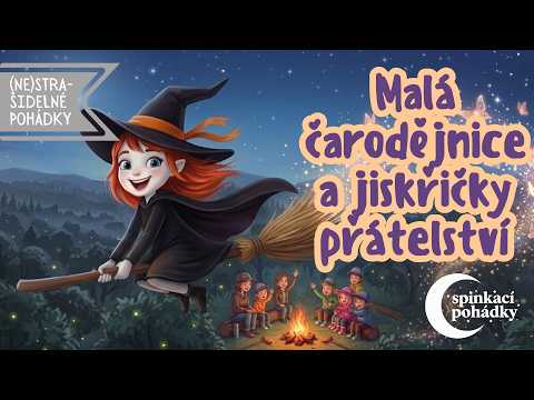Jak malá čarodějnice vykouzlila dětem úsměv na tváři???? | Magická audio pohádka pro děti před spaním