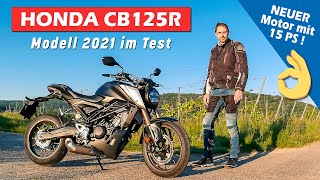 HONDA CB125R 2021 – neuer 15 PS Motor im Test un