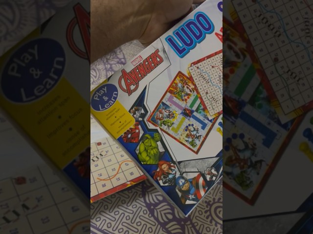 Vídeo relacionado con Compendio de Juegos de Marvel, Disfruta de 35 Juegos Incluyendo Morris de Nueve Hombres, Draughts, Ludo, Juego de Mesa de escaleras, Gran Regalo para Mayores de 5 años