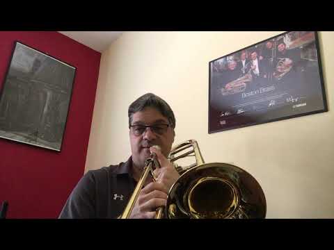 Trombone Instruction - Part 3: Articulation and Metronome/Articulating in Time