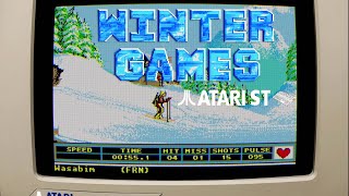 Winter Games - Atari ST (1986) longplay