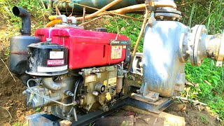 Download lagu POMPA AIR EBARA 6 INCH. MESIN DIESEL YANMAR 11,5 HP mp3