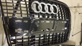 How to repaint your bumper/grill