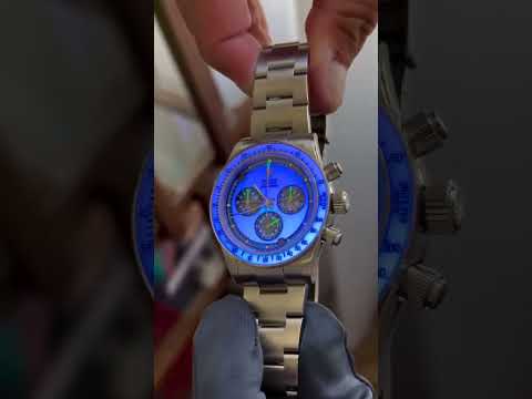 Rolex - Neon Daytona 116508 Artisans De Genève SS/SS White ADGF A4130