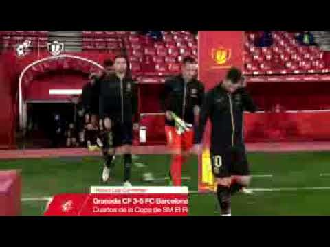 Granada 3 vs 5 Barcelona Full time highlight