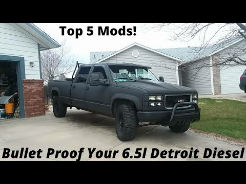 Top 5 Mods 6.5l Detroit Diesel Reliability - Bulletproof
