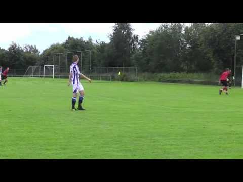 Debuutgoal Rudmer Loonstra voor Sc-Heerenveen B1