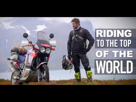 I fix an old motor bike and ride to the Arctic Circle 'The Warhorse' Honda XRV750 Africa Twin