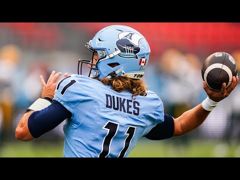 Dukes airs it out for a deep 36-yd touchdown | CFL
