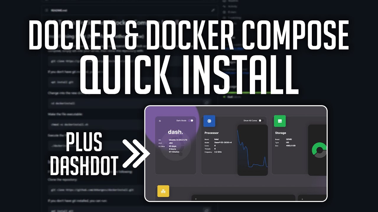 Docker & Docker Compose: Quick & Easy Install on Linux!
