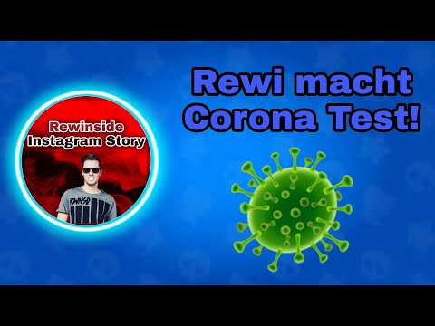 Rewi macht Corona Test und ist Negativ!👍 | Rewinside Instagram Story