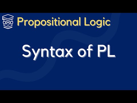 Propositional Logic Syntax and Structure