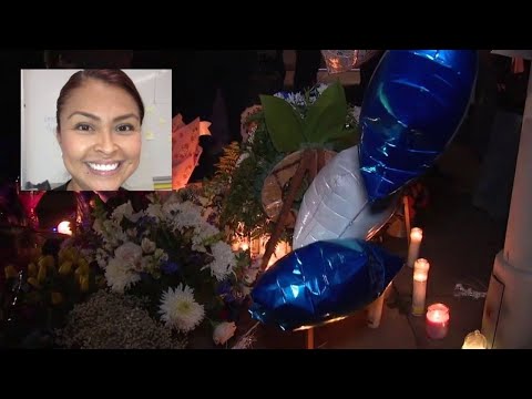 Vigil held for LA teacher allegedly killed by firefighter husband