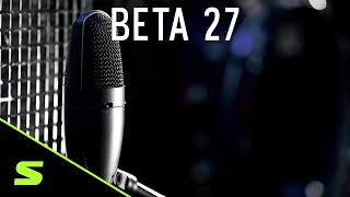 Video thumbnail for Shure Beta 27 Instrument Microphone by Shure Performance & Production