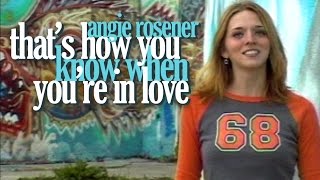 Angie Rosener - That&#39;s How You Know When You&#39;re In Love (HD)