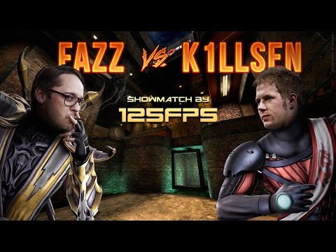 K1llsen vs Fazz - Quake Live 125fps Showmatch