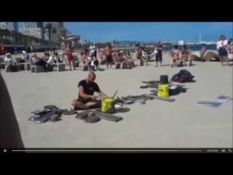 Great Drummer - Street Artist - Dario Rossi [Ibiza]