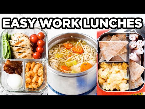 How to Pack a Healthy Office Work Lunch or "Big Kid"...