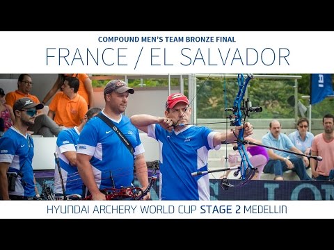 France v El Salvador – Compound Men's Team Bronze Final | Medellin 2016
