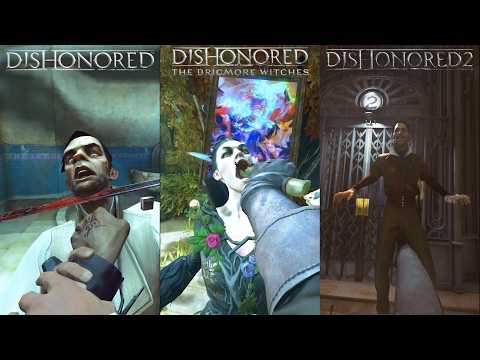 Dishonored: All Assasination Target/Main Villain Takedowns and Finishing Moves