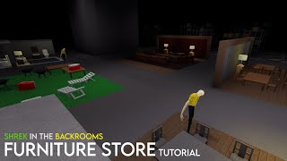 Furniture Store Tutorial - Roblox Shrek In The Backrooms