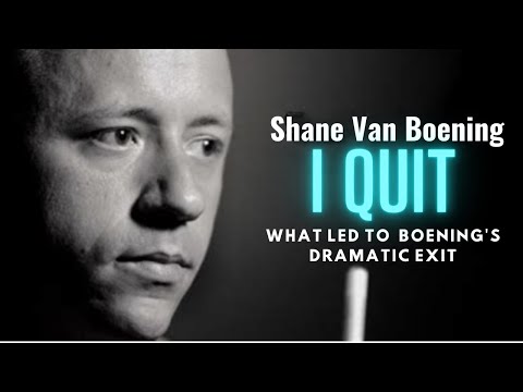 Shane Van Boening | Why Did Boening Walk Away?