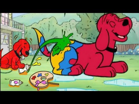 Clifford the Big Red Dog - s01e8 Clifford the Big Red Dog Painting