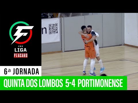 Liga Placard: Quinta Dos Lombos 5 - 4 Portimonense