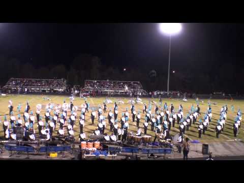North Hardin High School Marching Band Exhibition Performance Oct 14, 2011