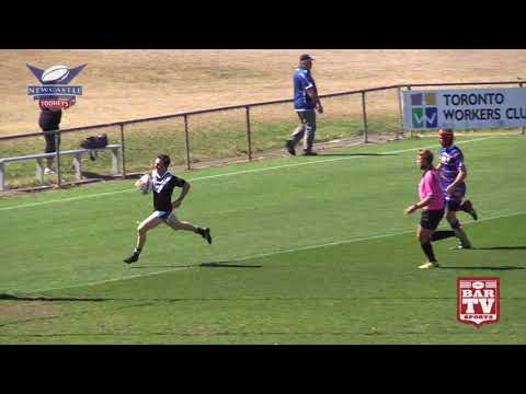 2017 Newcastle RL U19's Qualifying Final Highlights - Lakes United v Maitland Pickers