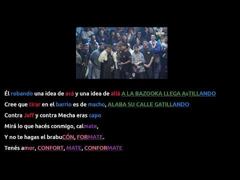 Round ÉPICO de ALKOY en la LIGA BAZOOKA con LETRA Y RIMAS