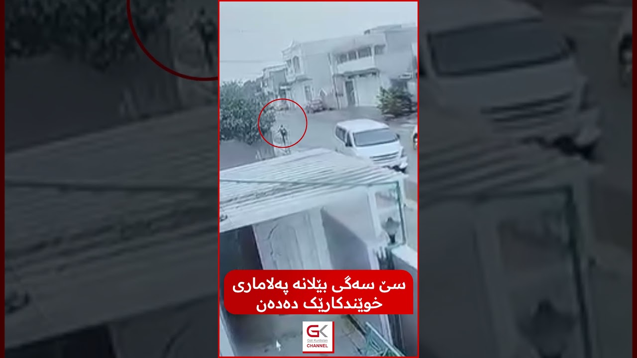ڤیدیۆ | خانەقین.. سێ سەگی بێلانە پەلاماری خوێندکارێک دەدەن