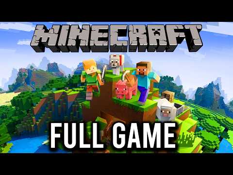 Minecraft Survival - FULL GAME Walkthrough - No commentary
