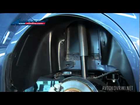 Установка подкрылок NOVLINE на FORD FOCUS II