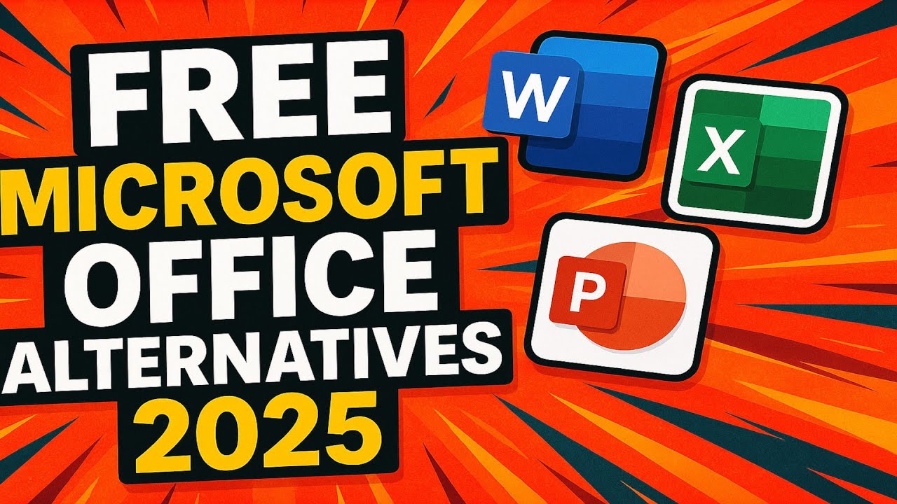 Top 5 Best FREE ALTERNATIVES to MICROSOFT OFFICE (2025)