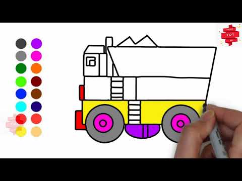 Coloring Pages Dump Truck