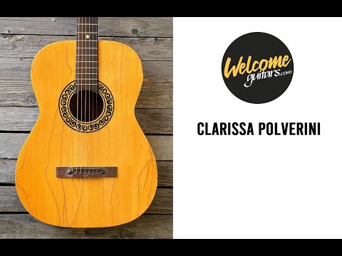 Folk Acoustic Guitar Clarissa Polverini Eko FiestaP1 P2 P10 image 10